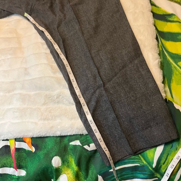 Vintage Avoca Ireland XL High Rise Classic Fall Crop Preppy 100% Wool Pants - Picture 7 of 10